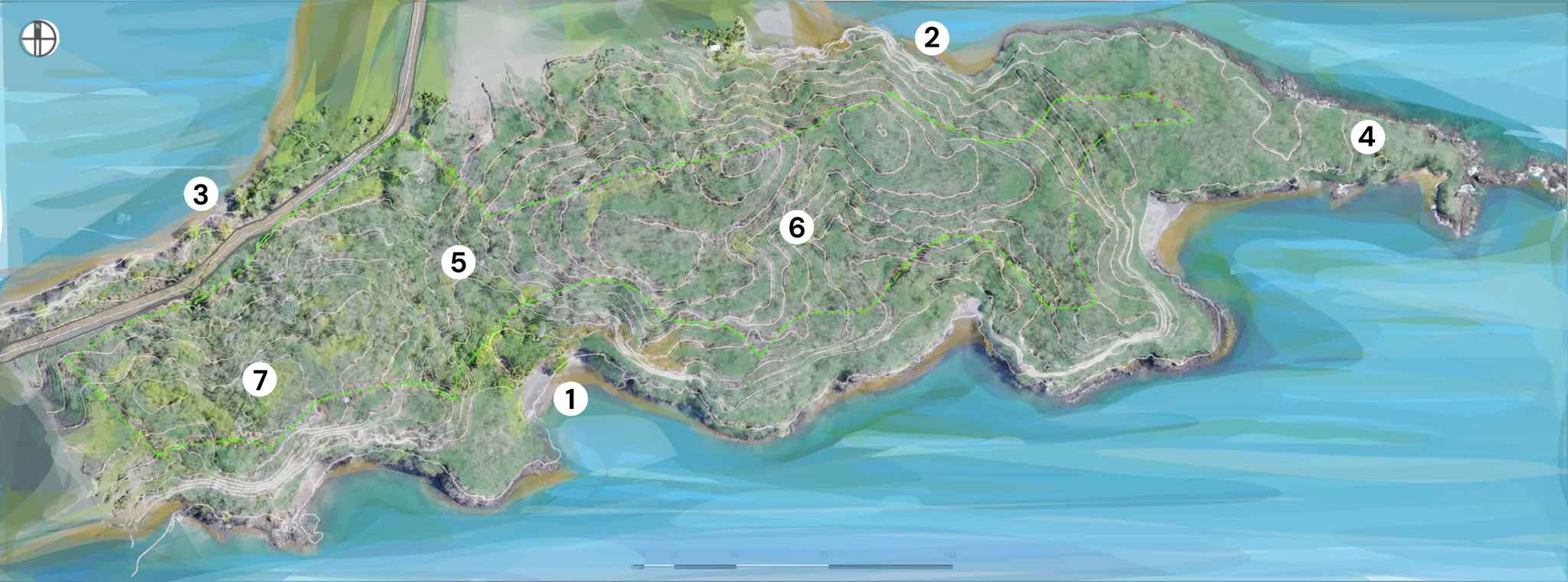 Territorial hierarchy across seven zones